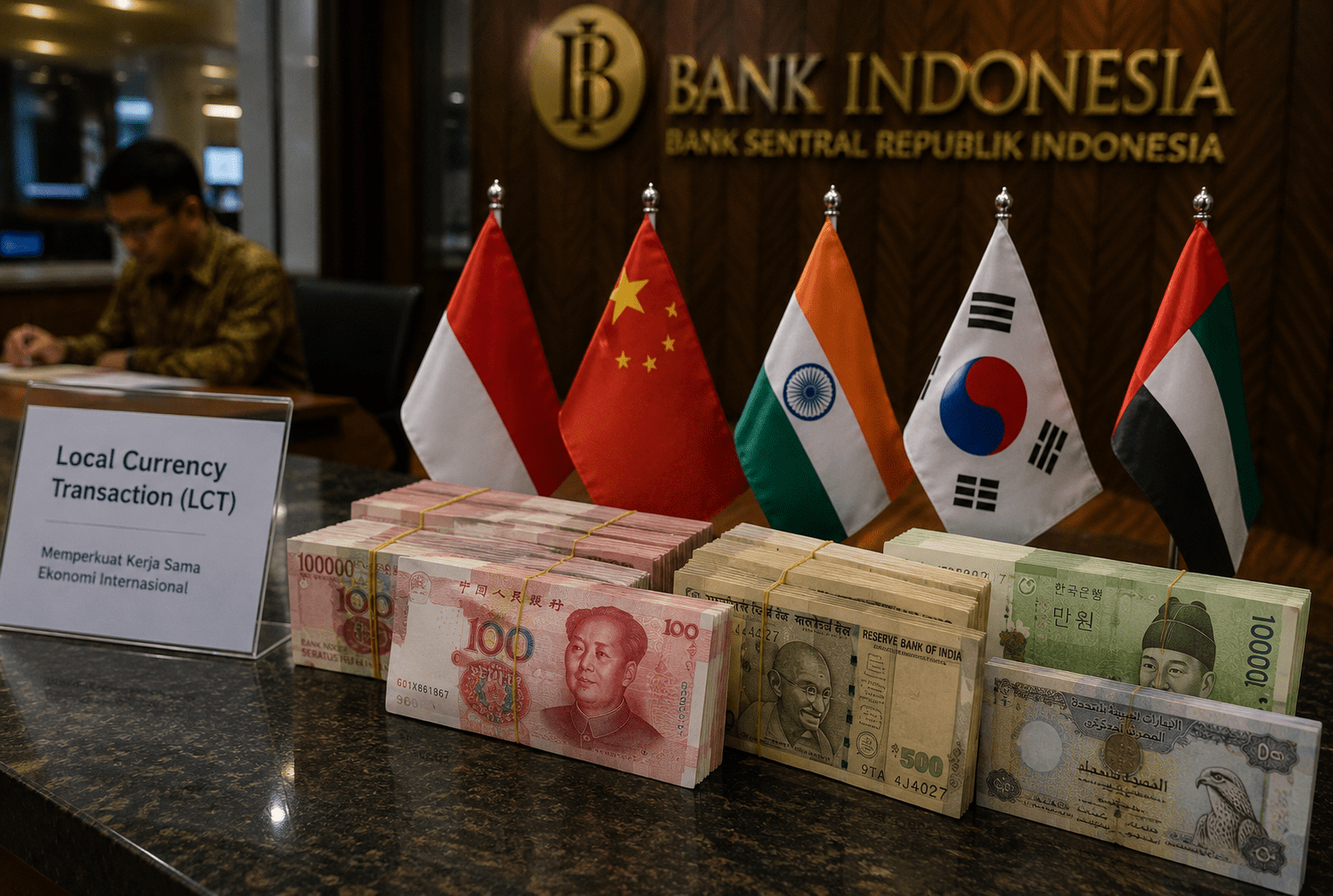 BI Bidik India dan Korsel untuk Transaksi Mata Uang Lokal