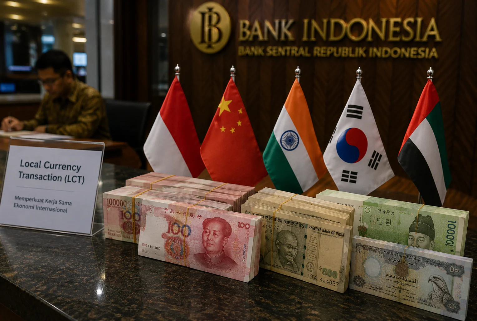 BI Bidik India dan Korsel untuk Transaksi Mata Uang Lokal