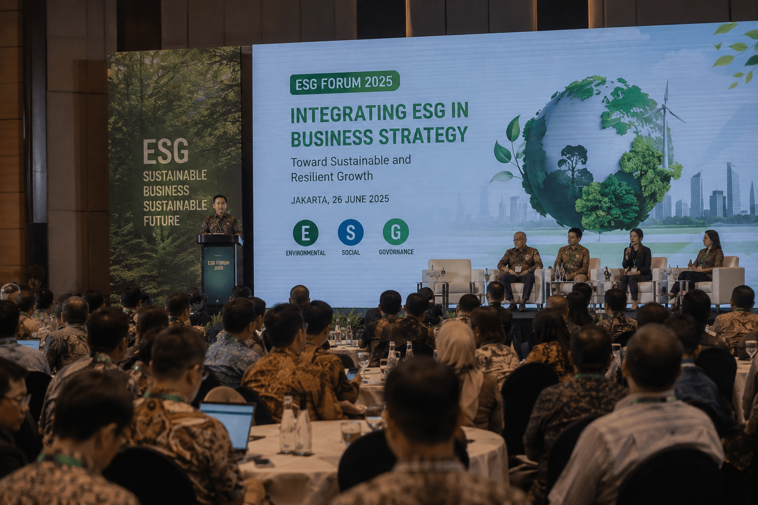 Perusahaan Indonesia Makin Gencar Terapkan ESG, Kadin Beberkan Beragam Inovasi