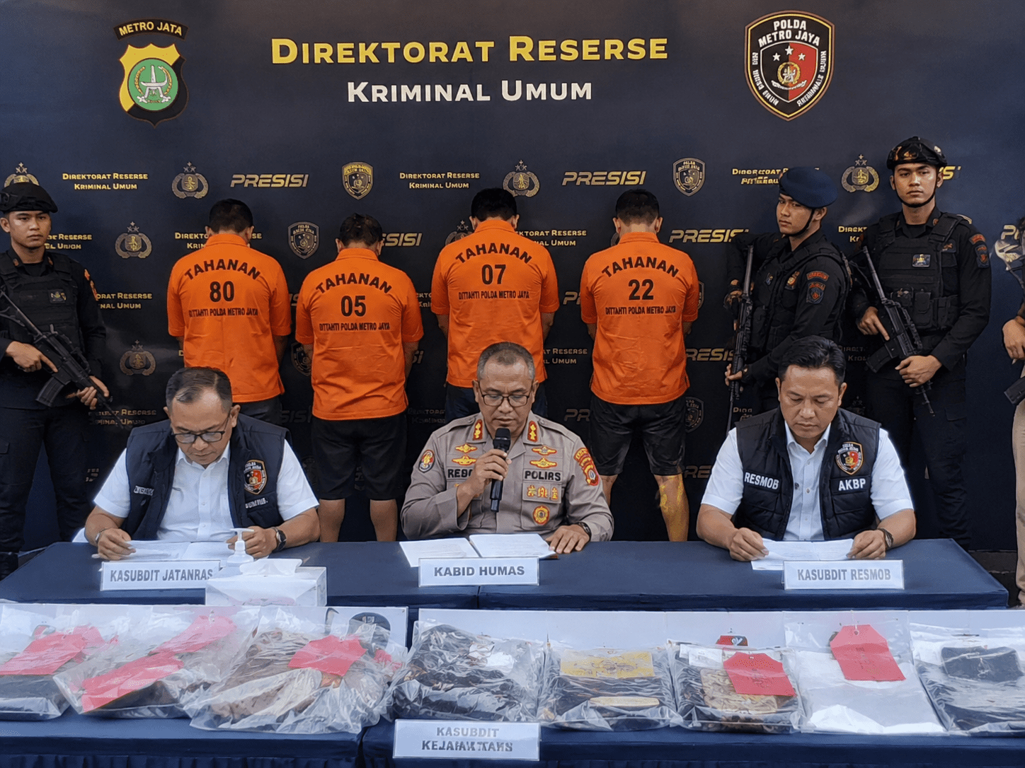 Empat Debt Collector Pembacok Anggota Brimob Ditangkap, Enam Pelaku Masih Diburu