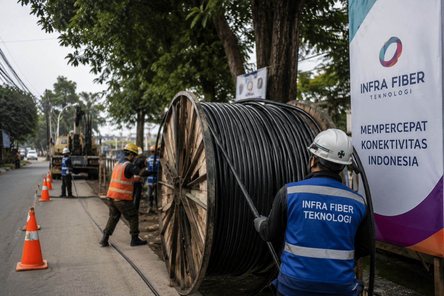 7 Fakta PT Infra Fiber Teknologi, Entitas Baru Hasil Kolaborasi Indosat dan Arsari Group