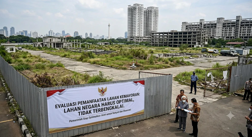 Pemerintah Ultimatum Pengelola Lahan Negara Terbengkalai di Kemayoran