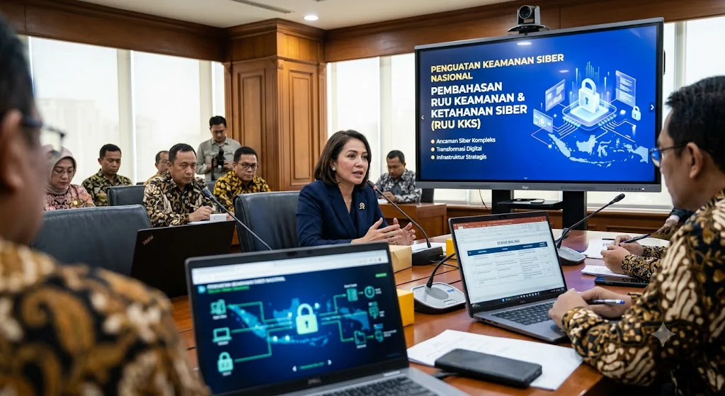 DPR Dorong RUU Keamanan Siber Segera Disahkan, Ancaman Digital Dinilai Kian Kompleks
