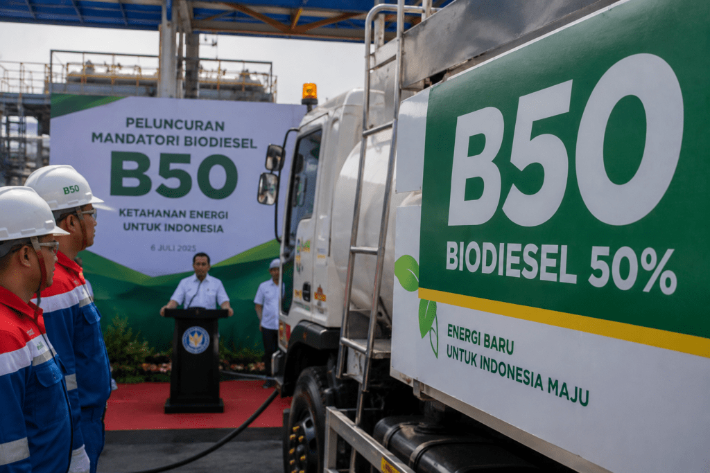B50 Resmi Diluncurkan, Bahlil Pastikan Indonesia Tak Lagi Impor Solar