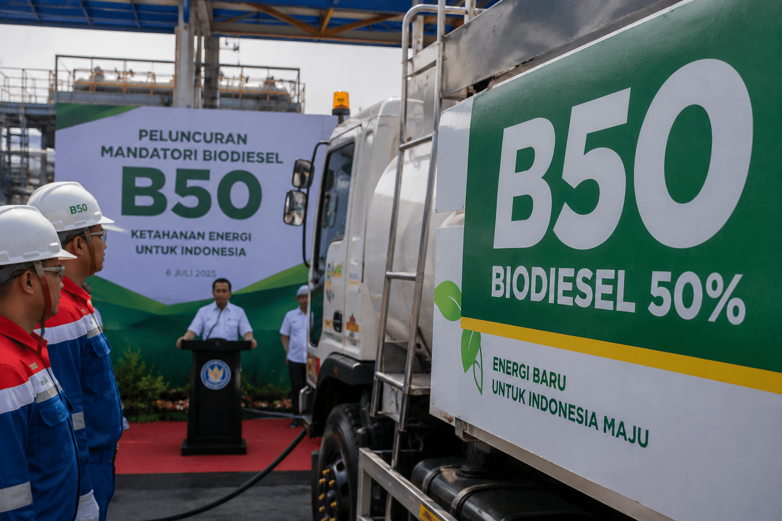 B50 Resmi Diluncurkan, Bahlil Pastikan Indonesia Tak Lagi Impor Solar