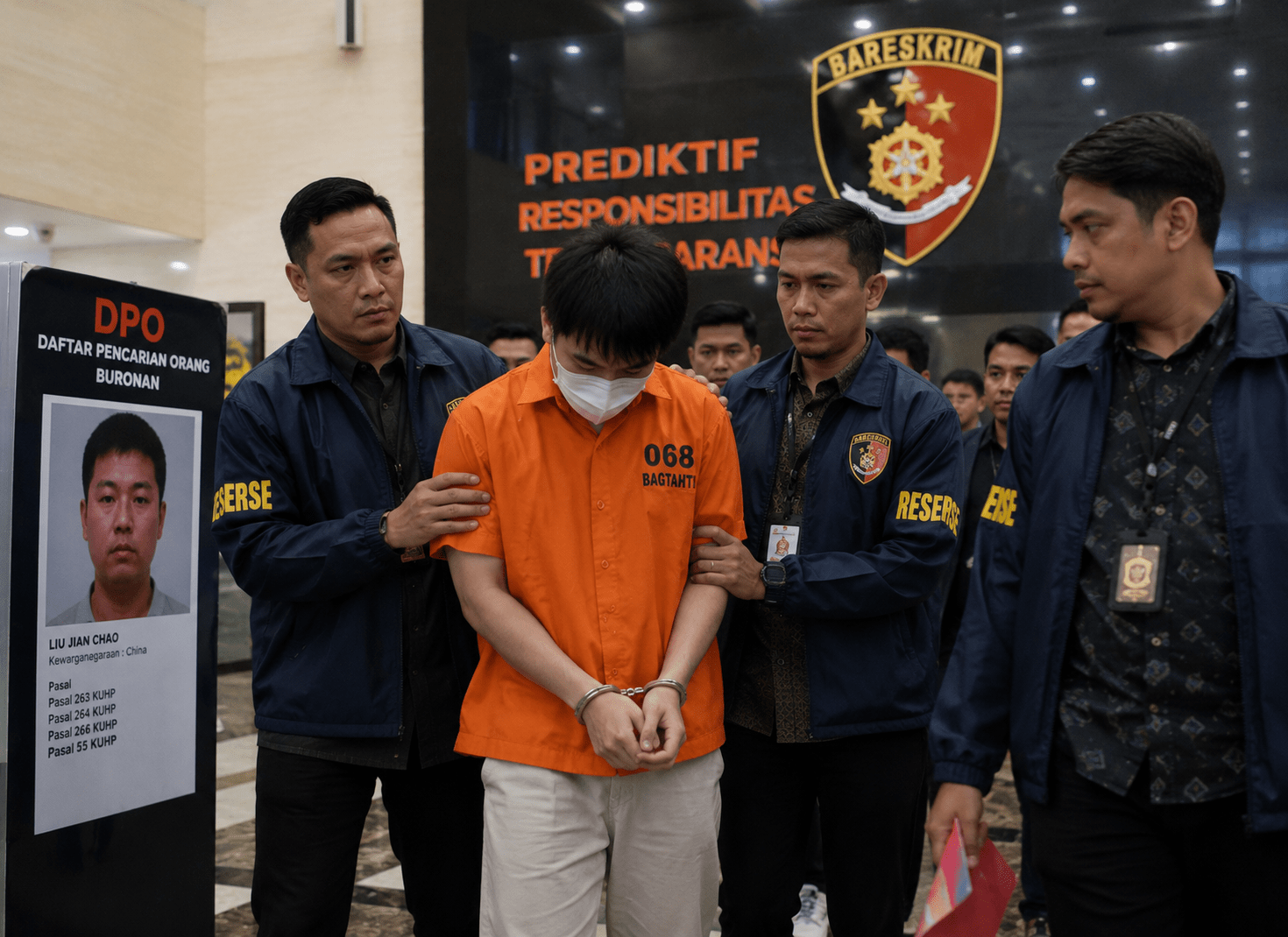 WN China Jadi DPO Atas Pemalsuan Akta Otentik