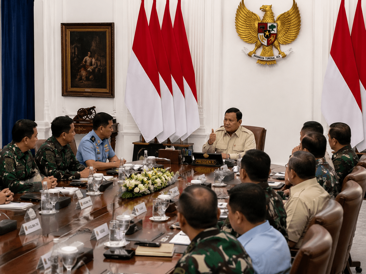 Menhan Hingga Jajaran Pimpinan TNI Dipanggil ke Istana