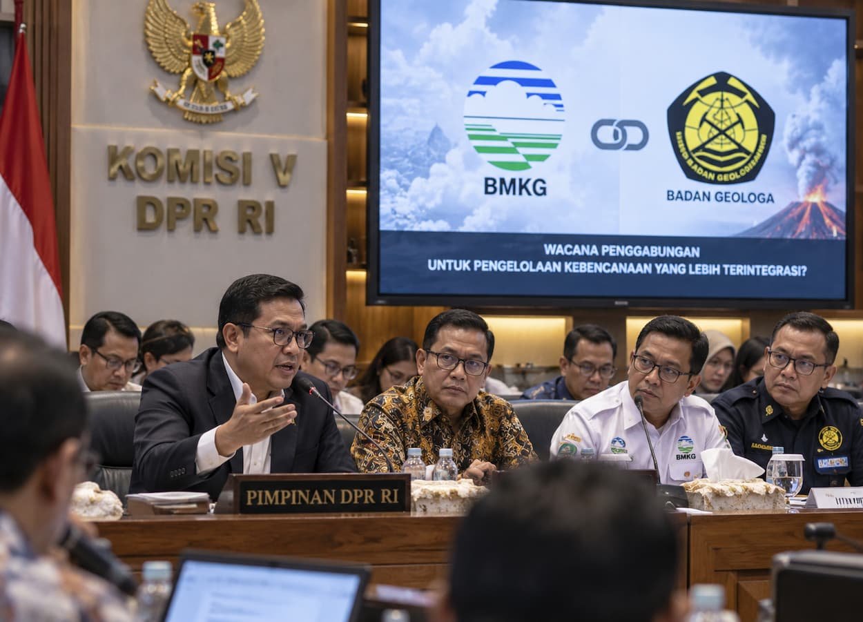 DPR Meminta Kaji Rencana Penggabungan BMKG Geologi 