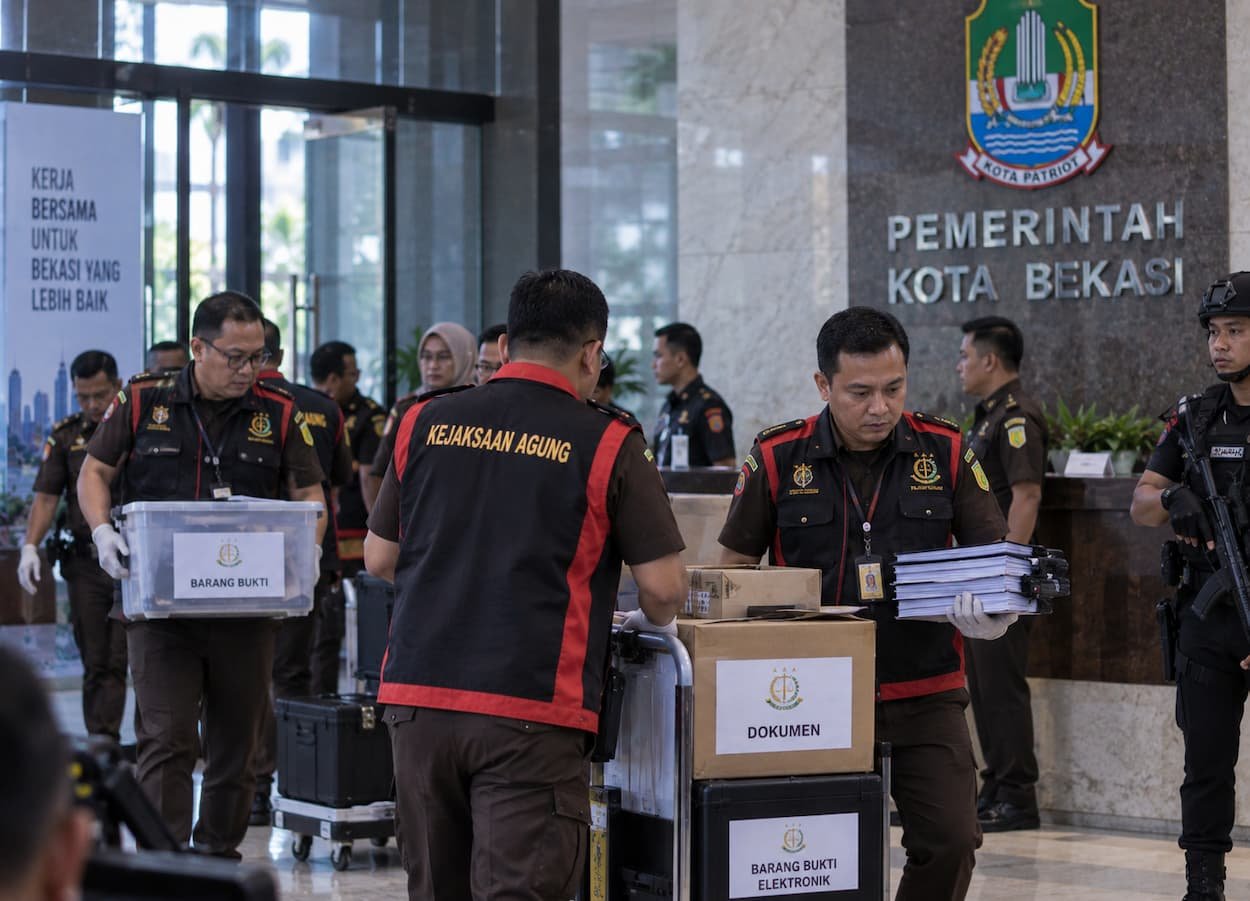 Kejagung Geledah Kantor Pemkot Bekasi